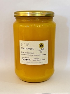 Miel Tournesol crémeux France 1kg